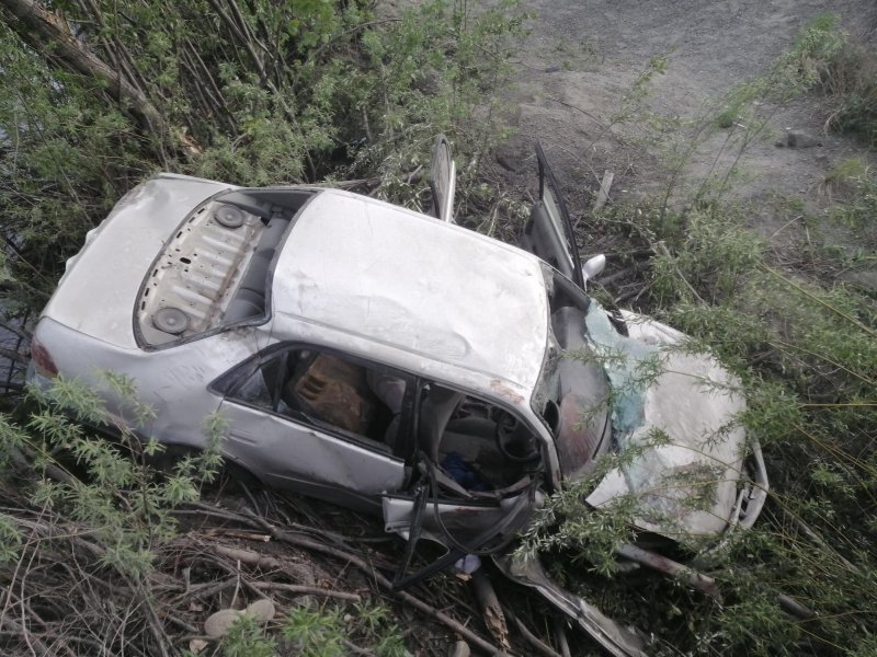 В Ягоднинском муниципальном округе Колымы госавтоинспекторы устанавливают обстоятельства дорожной аварии